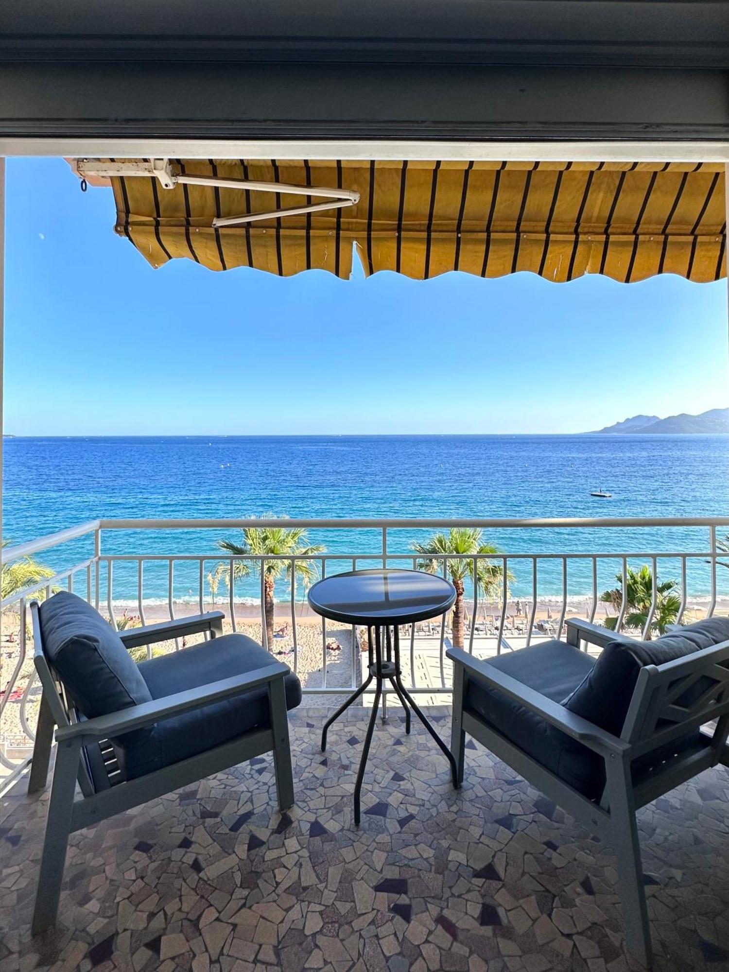 Plage Du Midi- Vue Sur Mer Standing Presta Cannes Eksteriør billede